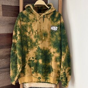 Linkin Park Tie-Dye Patch Hoodie